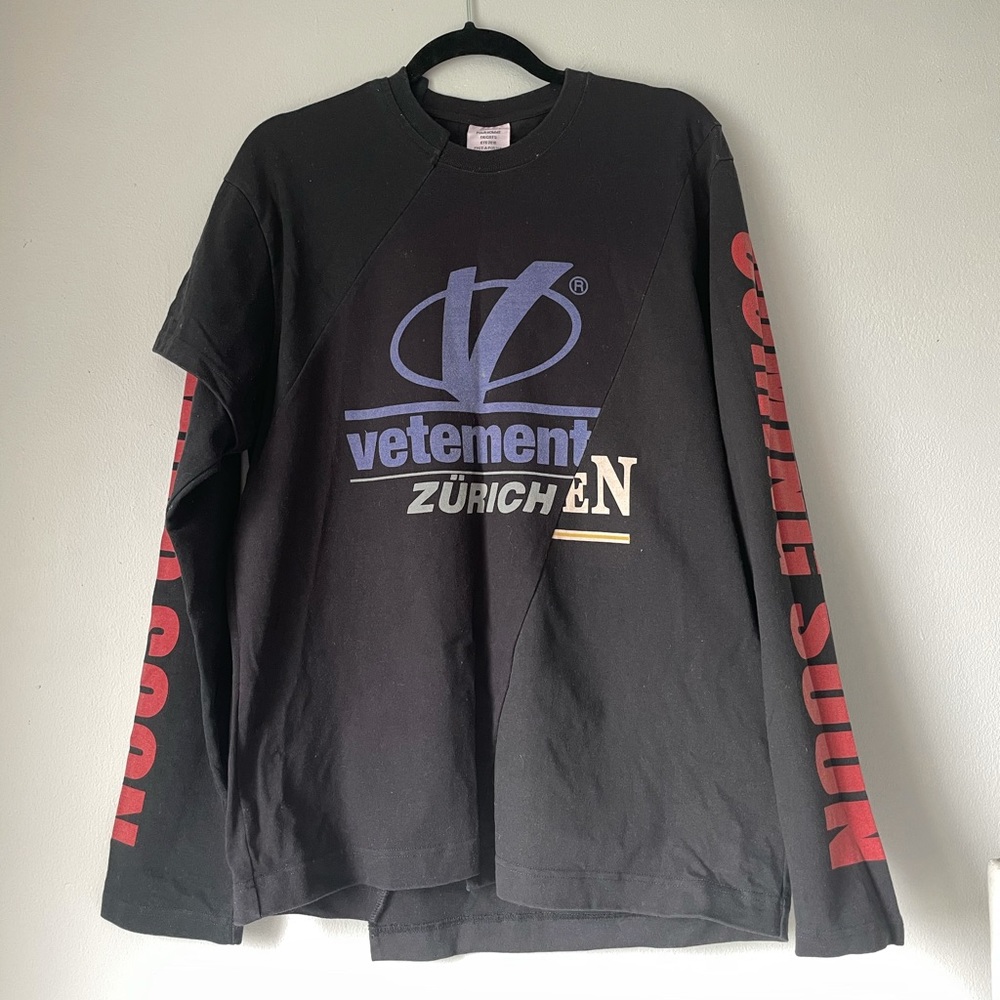 Vetements Long Sleeve SS19 SZ L